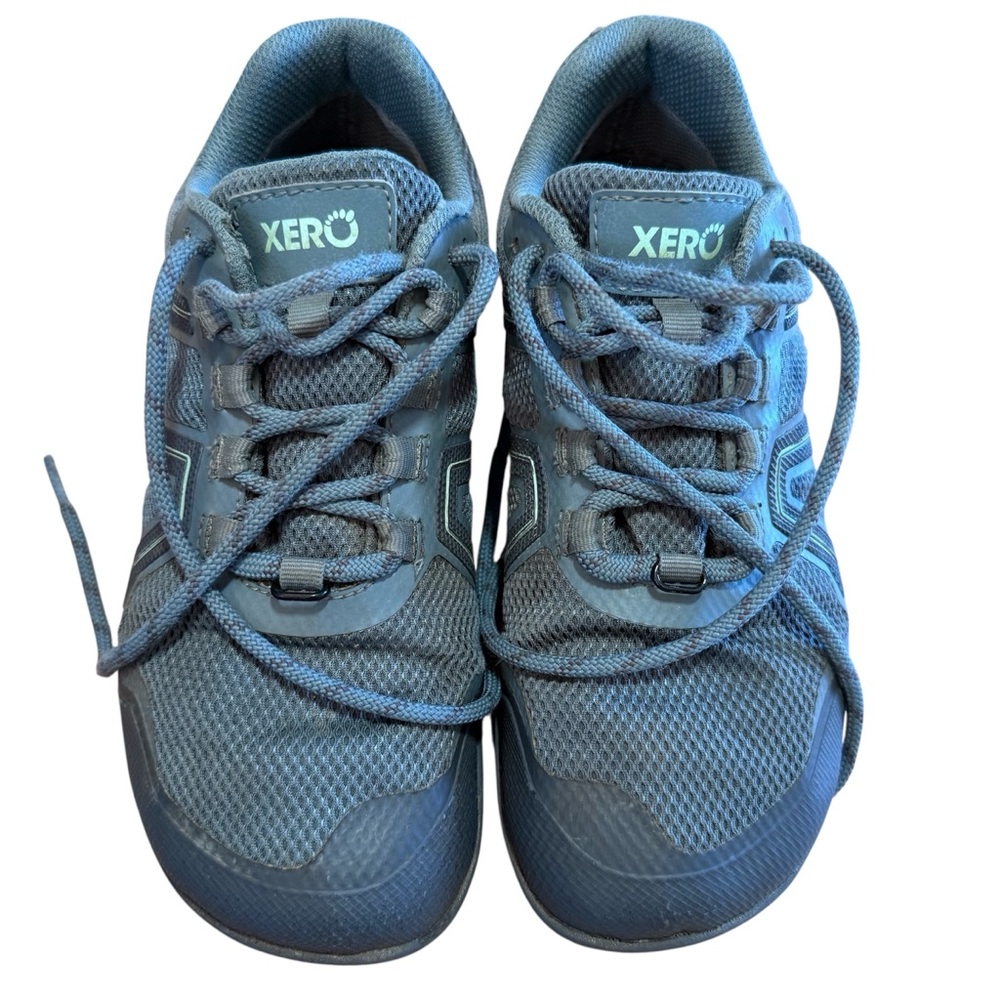 Women’s Xero Mesa Trail Running Waterproof Lightweight Sneakers Gray with Yellow